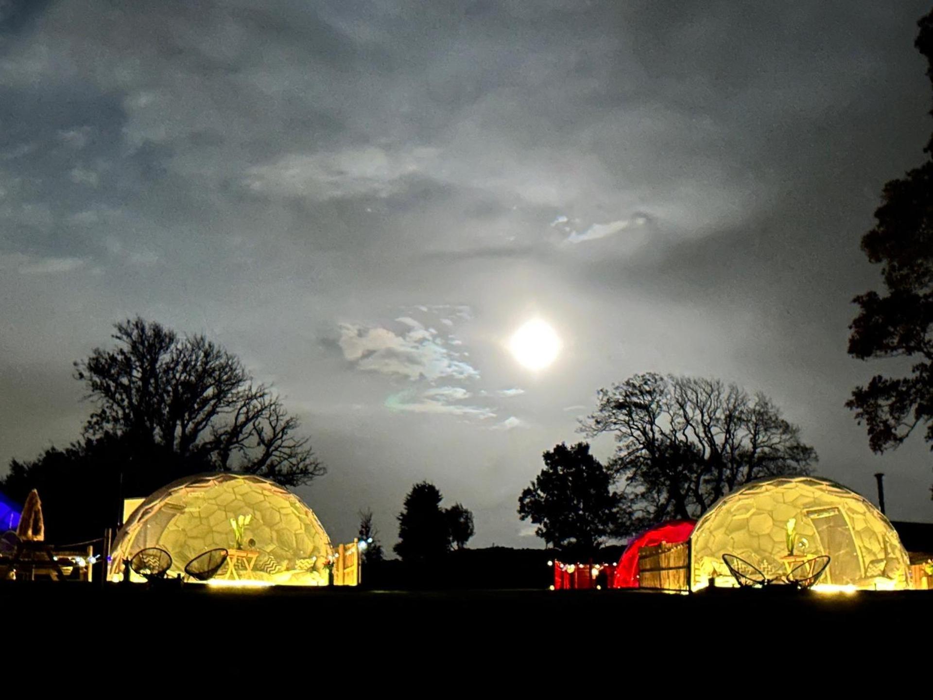 Deerstone Glamping-Boulsworth Hill Dome Hot Tub Hotel Earby Exterior foto